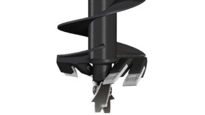 VRILLE S4 AUGER TORQUE 400mm. Dents et Pilote TERRE - ROND 65mm