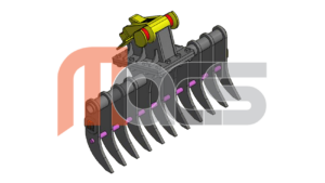 FLEXI SYSTEM RATEAU 1.5T 950 AVEC ATTACHE MORIN ADAPTABLE M0