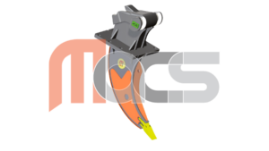 FLEXI SYSTEM DENT DE DEROCTAGE 0,5 - 1.9 TONNES AVEC ATTACHE ORIGINE MORIN M0