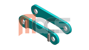 PAIRE DE BIELLETTES DE VERIN