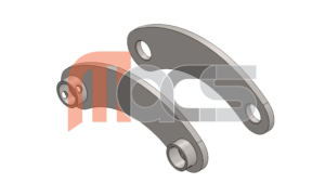 PAIRE DE BIELLETTES DE VERIN