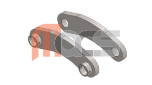 PAIRE DE BIELLETTES DE VERIN