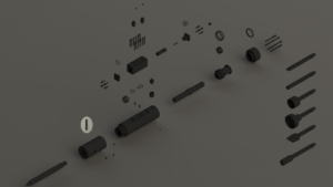 R55 - Axe de blocage pour n° de Série jusqu'au 55041703 - Repère vue éclatée 3