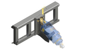 TABLIER DE FIXATION AUGER TORQUE POUR CHARGEUR COMPACT 5500MAX 7000MAX 8000MAX