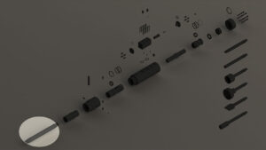 R80 - Outil (pointe) - Repère vue éclatée 1