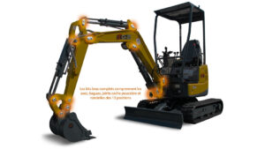 KIT AXES ET BAGUES - BRAS COMPLET