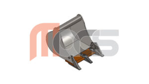 GODET DE TERRASSEMENT NEUF A DENTS 25 CM PELLE 1,9 à 2,8 TONNES A FABRIQUER