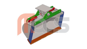 GODET INCLINABLE 1M20 PELLE 1,8  à 2,8 T DEUX VERINS