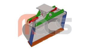 GODET INCLINABLE 1M50 PELLE 3,9 à 5,5 T DEUX VERINS