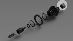 R40-R45-R55-R65-R70-R75-R80-R90-R100 - Bouchon valve de gaz