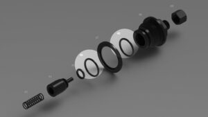 R40-R45-R55-R60-R70-R75-R80-R90-R100 - Grand joint valve de gaz