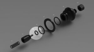 R40-R45-R55-R60-R70-R75-R80-R90-R100 - Petit joint valve de gaz