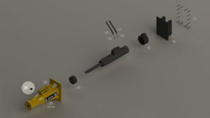 R45-R55-R65-R70-R75-R80 - Donut en caoutchouc pour blocage de l'outil