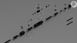 R90-R100 - Boulons de culasse - Repère vue éclatée 23