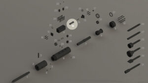 R40-R45 - Tiroir de distributeur - Repère vue éclatée 14