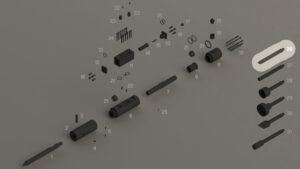 R40 - Outil (burin) - Repère vue éclatée 26
