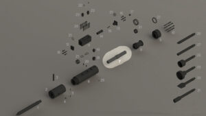 R45 - Piston - Repère vue éclatée 7