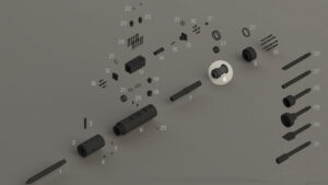 R45 - Chemise Cylindre Haut - Repère vue éclatée 8