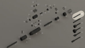 R45 - Outil (burin) - Repère vue éclatée 26