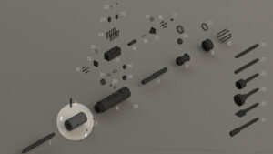 R45 - Nez - Repère vue éclatée 2