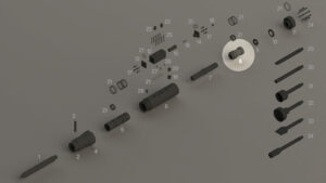 R65-R70 - Chemise Cylindre Haut - Repère vue éclatée 8