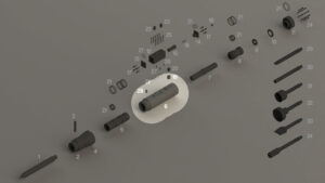 R65-R70 - Corps - Repère vue éclatée 6