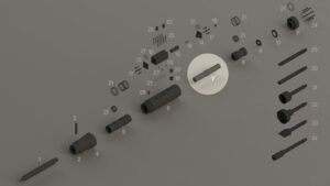 R70 - Piston - Repère vue éclatée 7