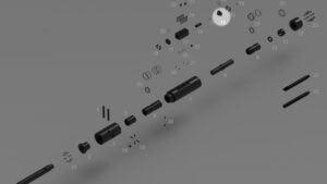 R100 - Plaque supérieure  du distributeur - Repère vue éclatée 14