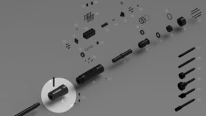 R75 - Nez - Repère vue éclatée 2