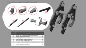 MORIN KIT DE REPARATION/SAV HYDRAULIQUE SOUDE MODULE 3