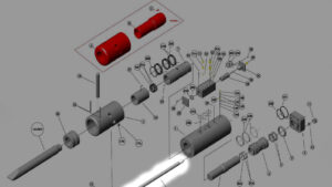 BRISE ROCHE HYDRAULIQUE ARROWHEAD S230 TIRANT