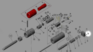 BRISE ROCHE HYDRAULIQUE ARROWHEAD S230 ECROU SUPERIEUR