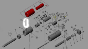 Arrowhead S230 Tool Retainer Pin AXE DE BLOCAGE POINTE