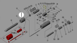 Arrowhead S50 Tool Retainer Pin AXE DE BLOCAGE POINTE