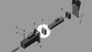 Arrowhead S60 AMORTISSEUR INFERIEUR