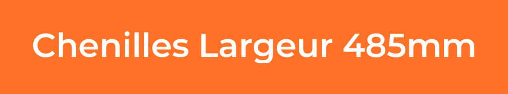 CHENILLES LARGEUR 485MM