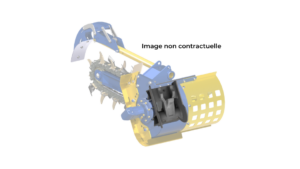 PLATINE MORIN M1 AUGER TORQUE MT600 TRANCHEUSE