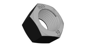 ECROU NP100 A SIX PANS 1 UNC-8