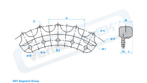+187833 SEGMENTS DE BARBOTIN