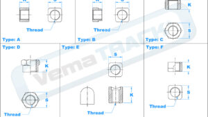 +19466 ECROU POUR SEGMENT DE BARBOTIN
