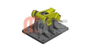 PLATINE BRISE ROCHE ARROWHEAD SUR MESURE DROIT TYPE MORIN ADAPTABLE M0