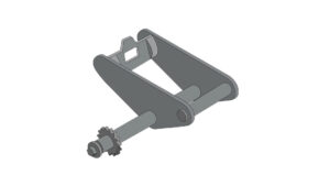 ATTACHE AUGER TORQUE ARDEN QA05 POUR TAILLE HAIE T150