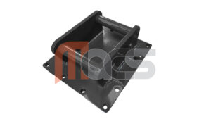 PLATINE POUR GODET CONCASSEUR SUR MESURE DROIT TYPE MARTIN M12 60mm