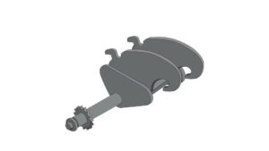 ATTACHE AUGER TORQUE VERACHTERT CW05 POUR TAILLE HAIE T150