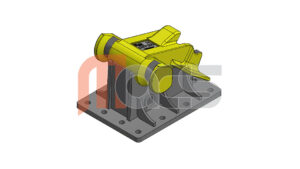 PLATINE SUR MESURE POUR DIPPERFOX TYPE MORIN ADAPTABLE M1