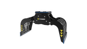 GRAPPIN/ PINCE DE TRI HYDRAULIQUE (SANS ROTATION) HAMMER GR15 STD 1.5-4,0T