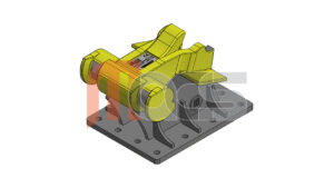 PLATINE BRISE ROCHE / ACCESSOIRES SUR MESURE DROIT TYPE MORIN ADAPTABLE M2