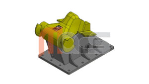 PLATINE BRISE ROCHE / ACCESSOIRES SUR MESURE DROIT TYPE MORIN ADAPTABLE M3