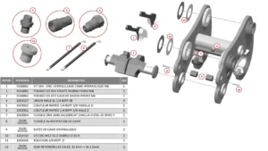 MORIN PIECE KIT DE REPARATION/SAV HYDRAULIQUE MECANO SOUDE MODULE 6