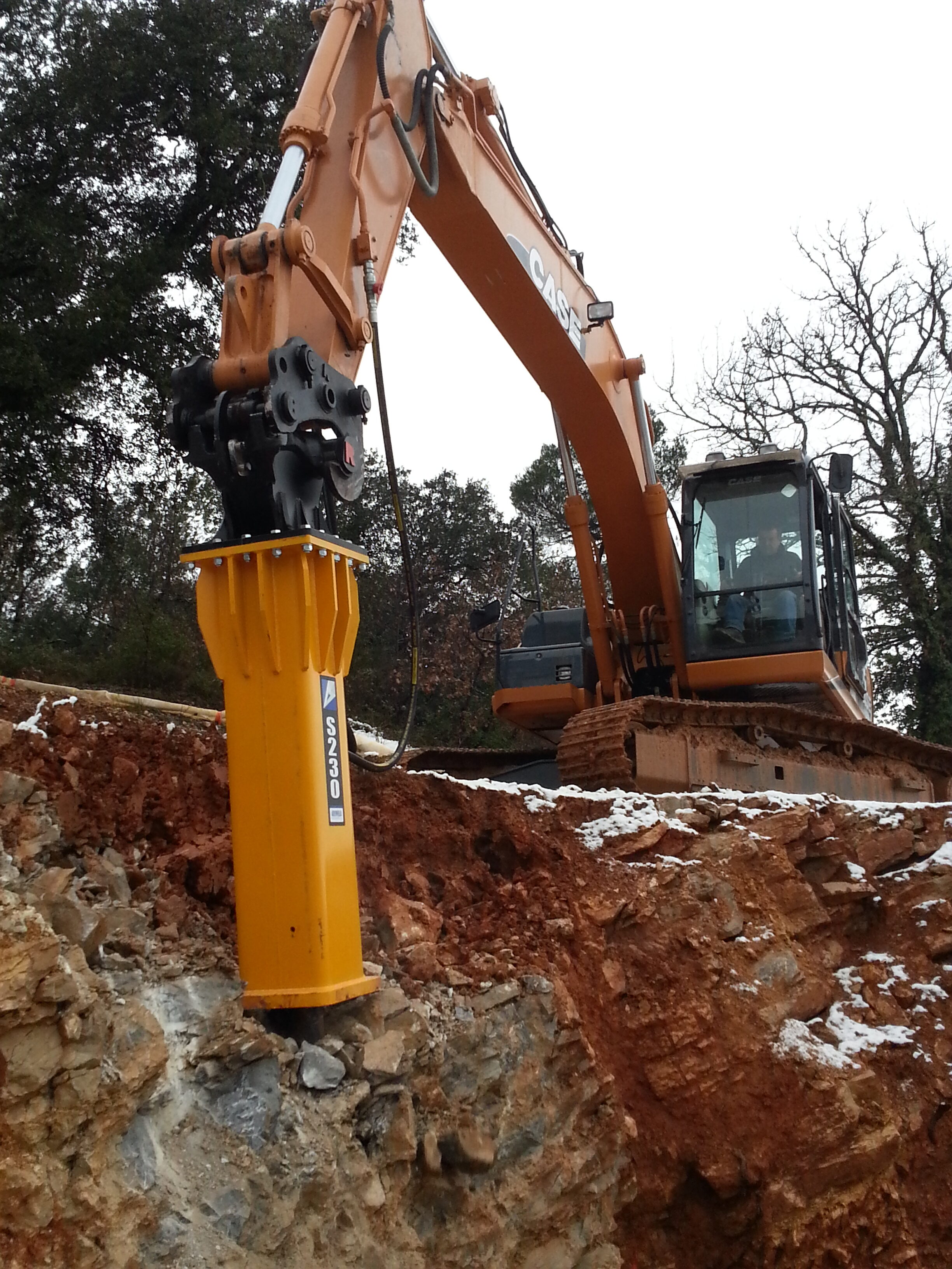 BRISE ROCHE HYDRAULIQUE ARROWHEAD R75 6,5 - 8,5 tonnes - Image 3